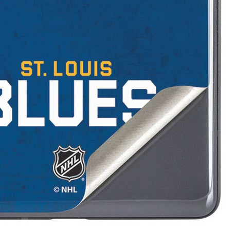 NHL St. Louis Blues Distressed Google Pixel 7a Skin